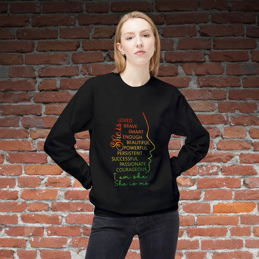Empowering Women Fleece Crewneck Sweatshirt